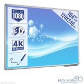 Whiteboard Projektion Serie 120x240 cm