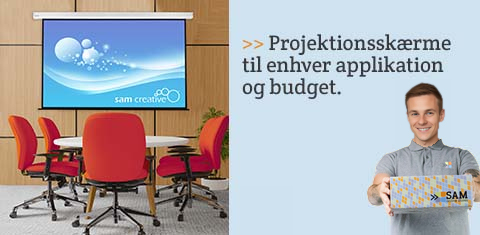 Projektionsskærme til enhver applikation og budget.